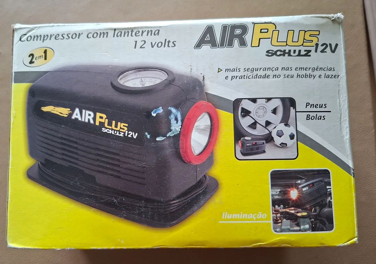 Mini compressor portátil analógico 12 volts - Foto 3
