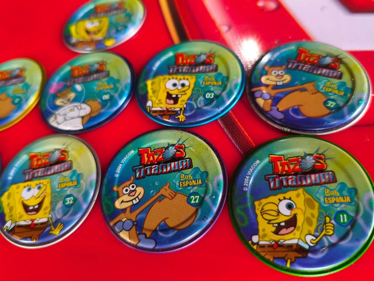 Tazos Titanium Bob Esponja - Foto 2
