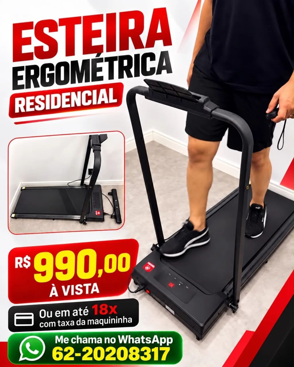 Esteira ergométrica  - Foto 3