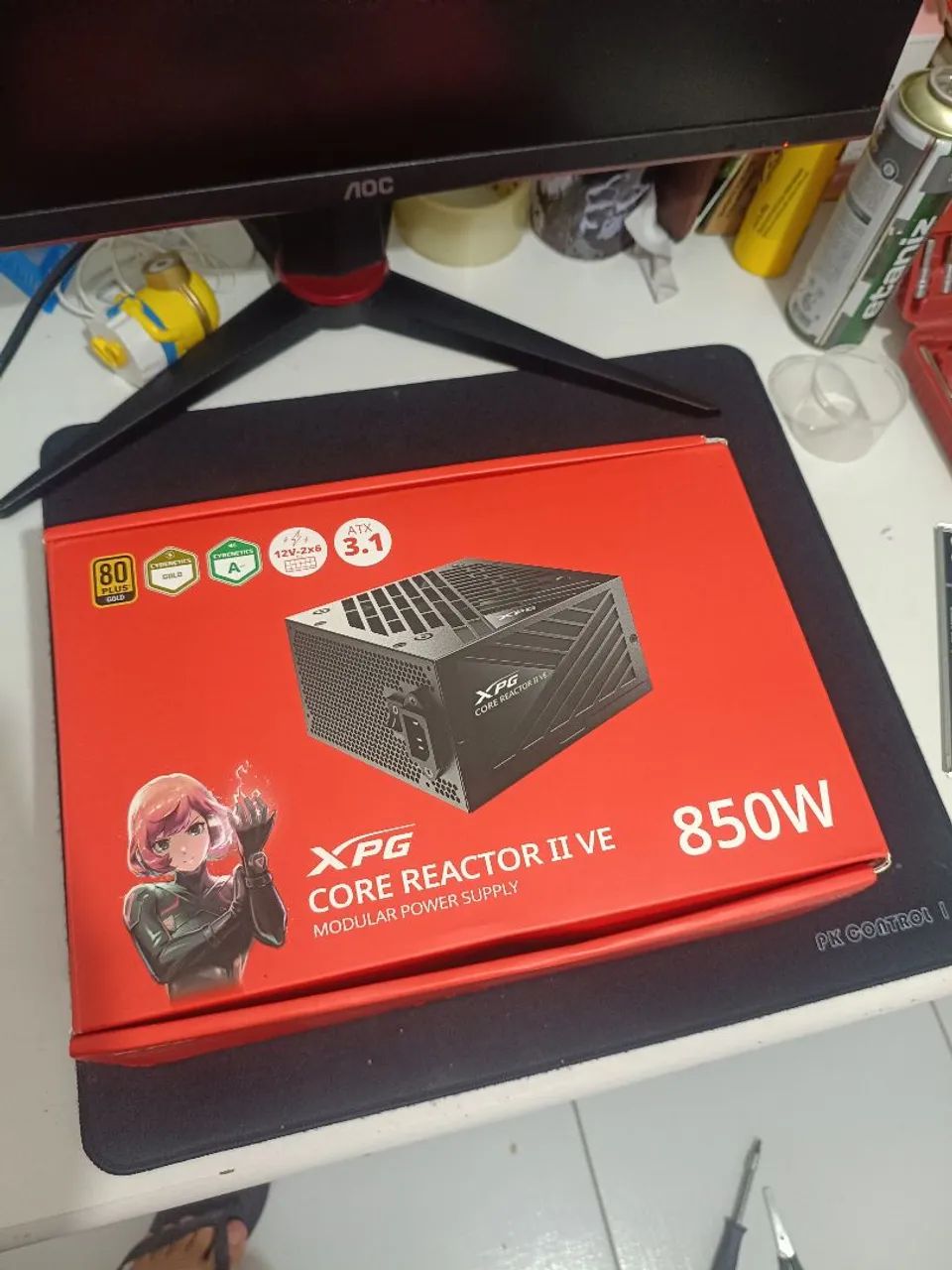 Fonte XPG Core Reactor II VE 850W 80 plus gold - Foto 3