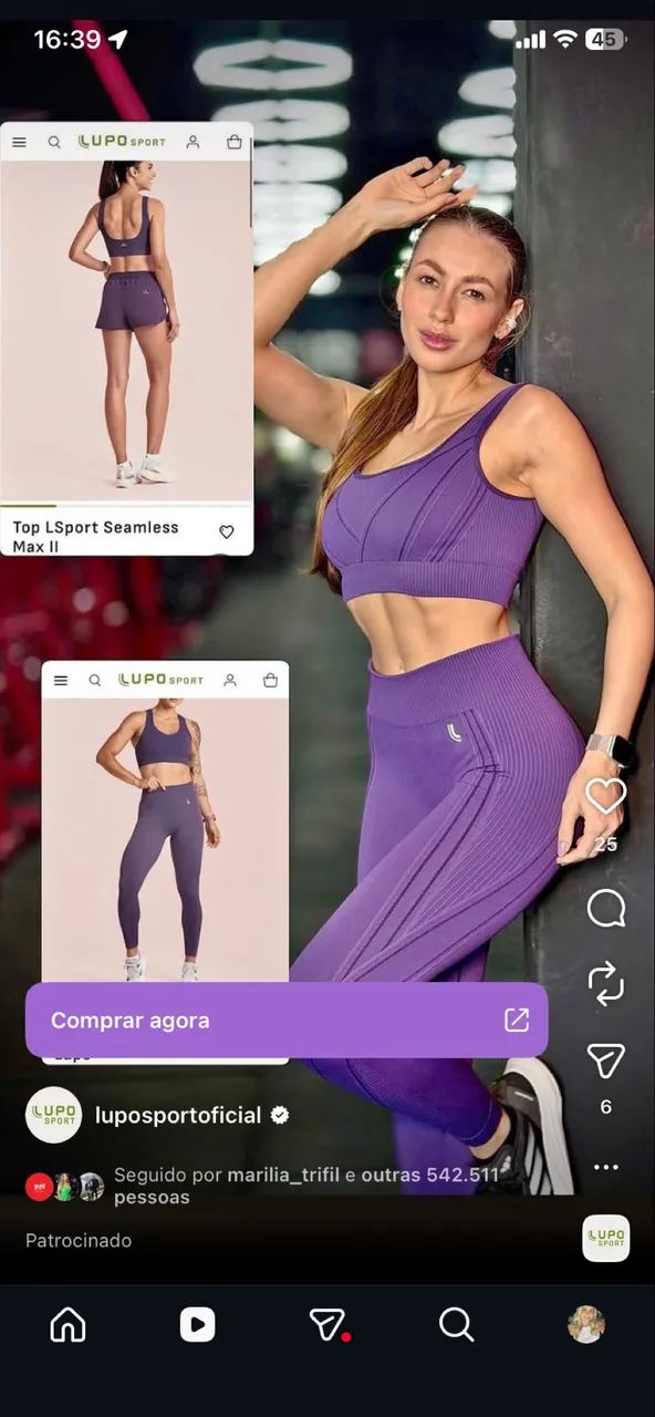 Calça legging max lupo  - Foto 3