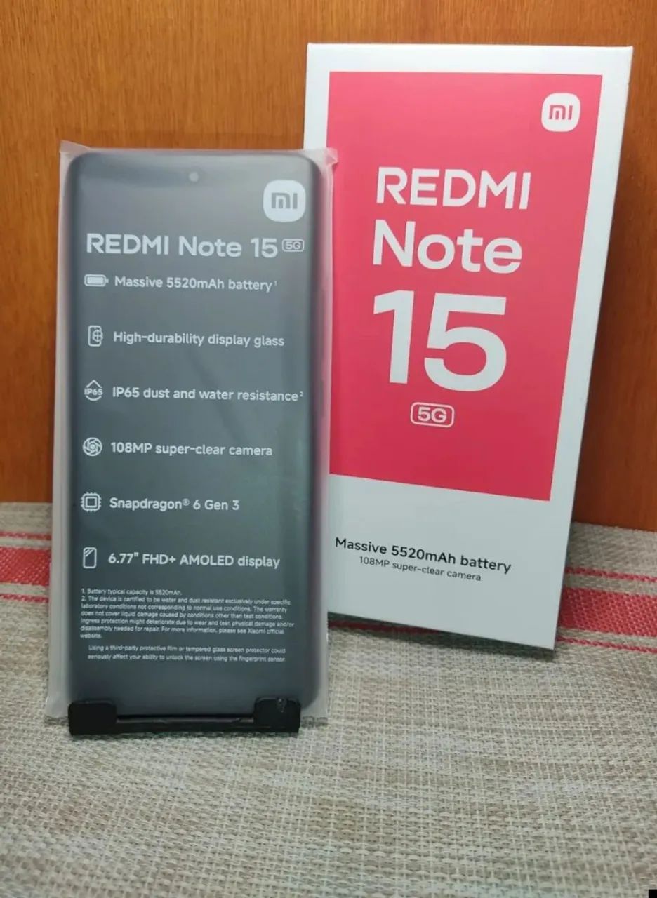 Redmi Note 15 5G Novo Lacrado  - Foto 2