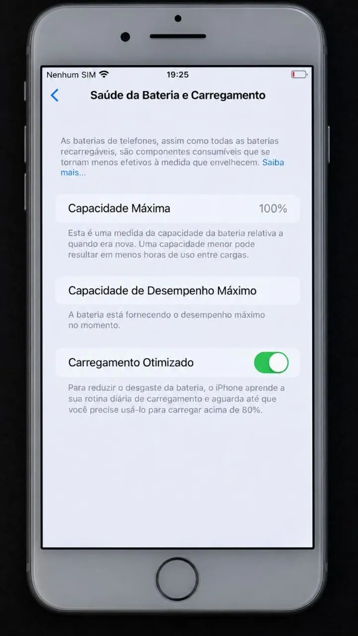iPhone 8 Plus 256GB - Branco - Bateria 100% - Celulares e