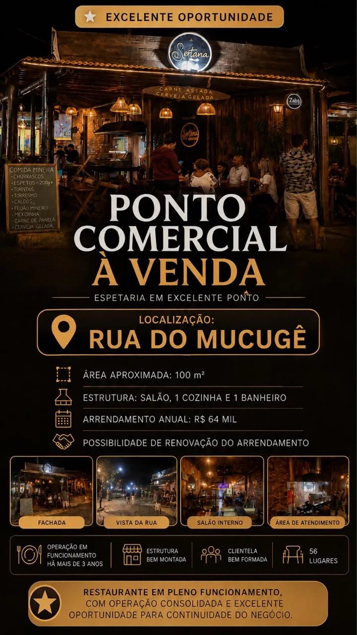 Passo luva restaurante montado funcionando