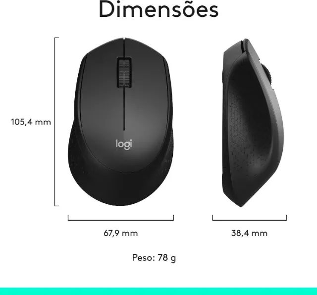 Kit Teclado e Mouse Logitech - Foto 3