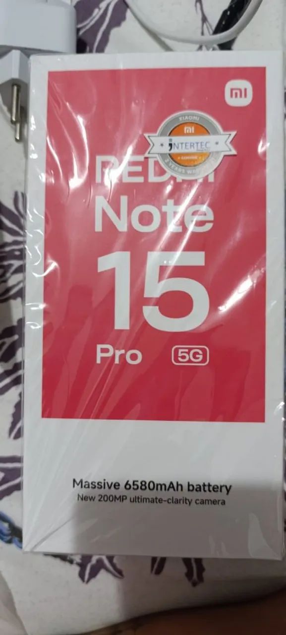 Celular note 15 pró, estado de novo. - Foto 4
