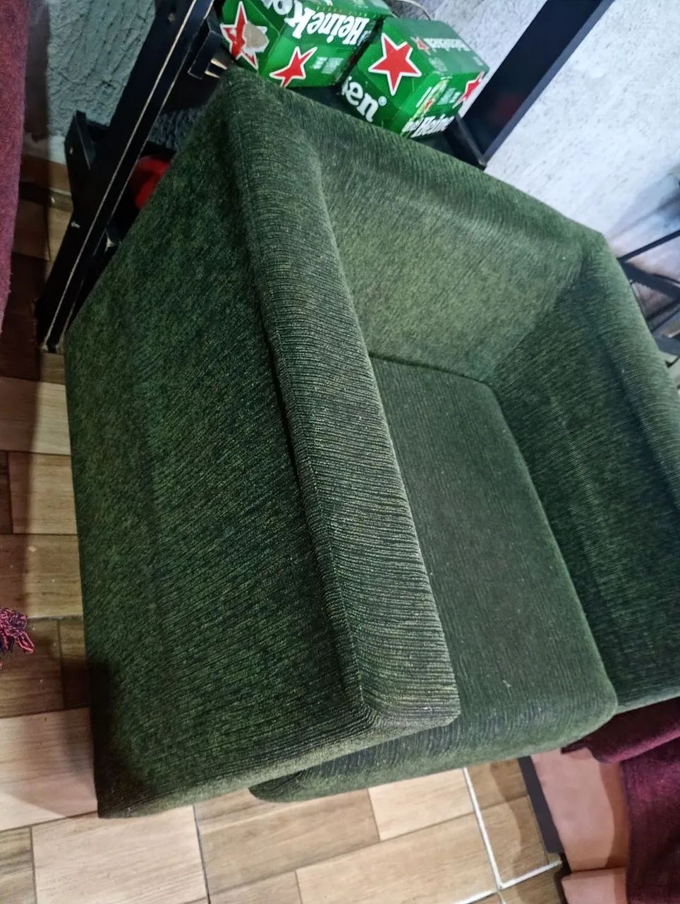 Poltrona verde linda elegante  - Foto 3