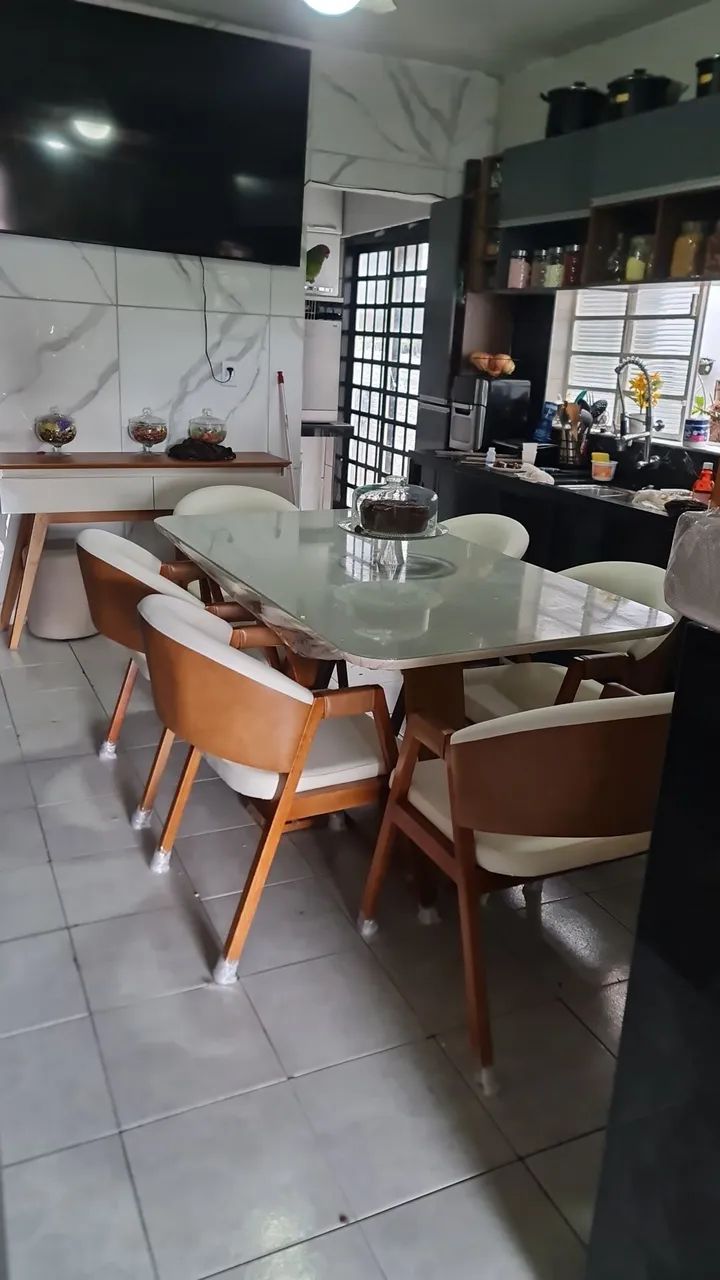 Cadeiras modenas pra sala de jantar  - Foto 2