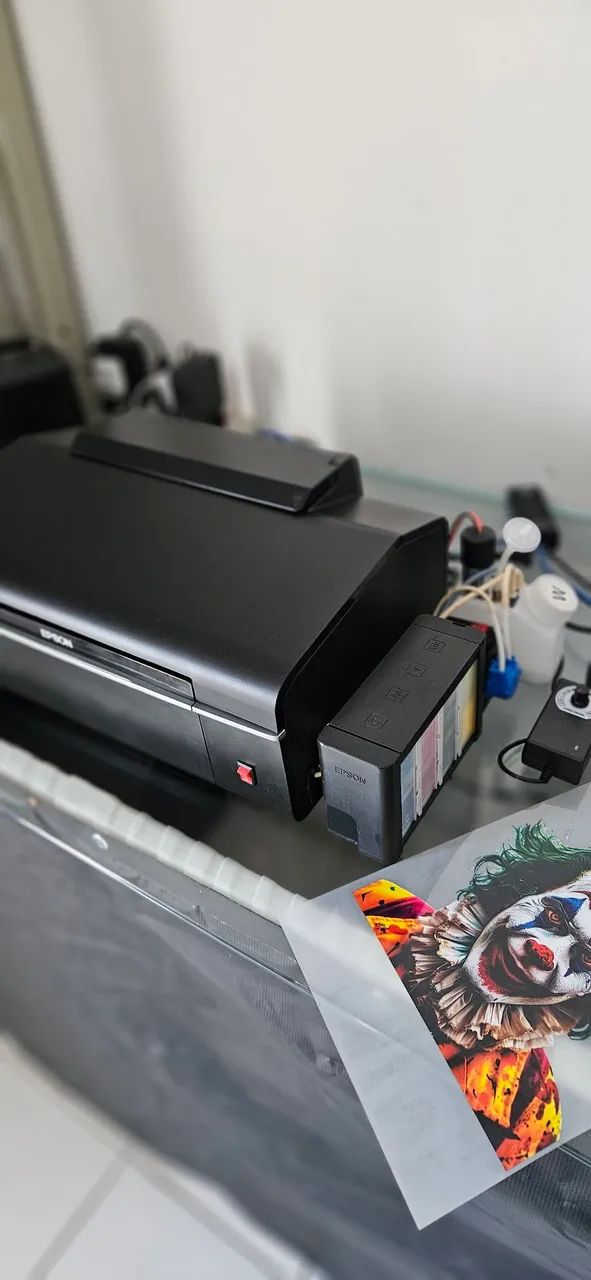 ? IMPRESSORA PARA DTF COM VÁCUO INTERNO E SISTEMA 100% AUTOMÁTICO - Foto 2
