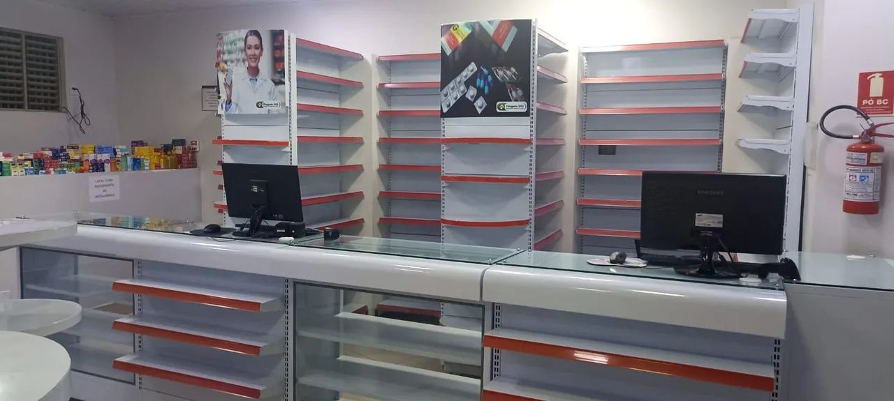 Venda de gôndolas para farmácia  - Foto 4