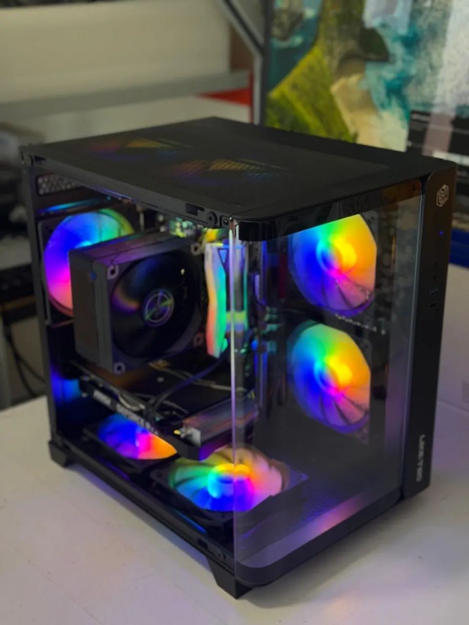 PC Gamer Ryzen 5 + 2060 + 16 GB - Muito top - Foto 2