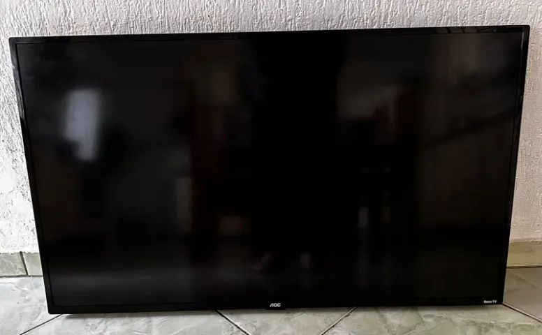 TV DISPLAY QUEIMADO - AOC LED 43"