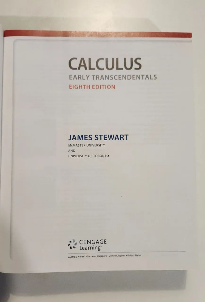 Livro de Cálculo Completo (todos módulos em um) em inglês James Stewart 8E oitava edição - Foto 2