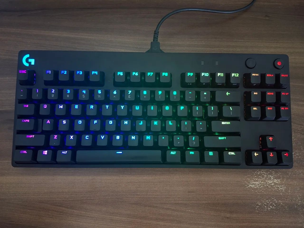 Teclado Logitech G Pro c/ Fio - Ótimo Estado 