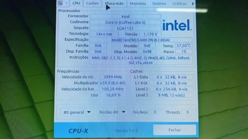 Processador Intel Core i5-8400 Sockt 1151 8 Geração - Foto 5