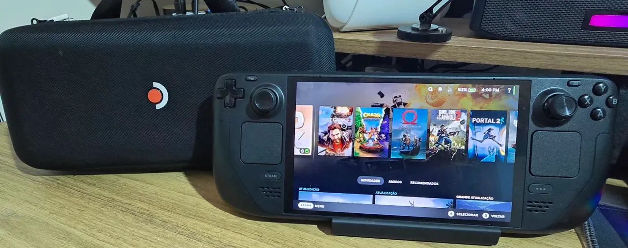 Steam deck OLED 1TB + acessórios  - Foto 2