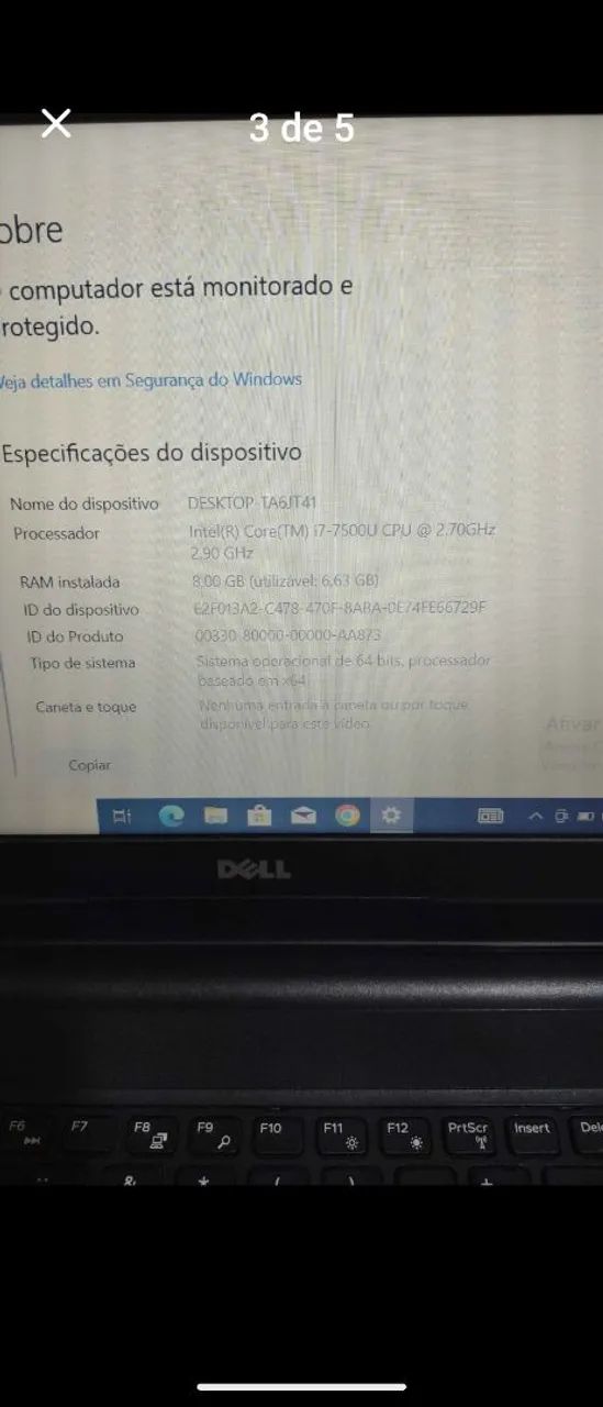 Notebook Dell Core i7  - Foto 5