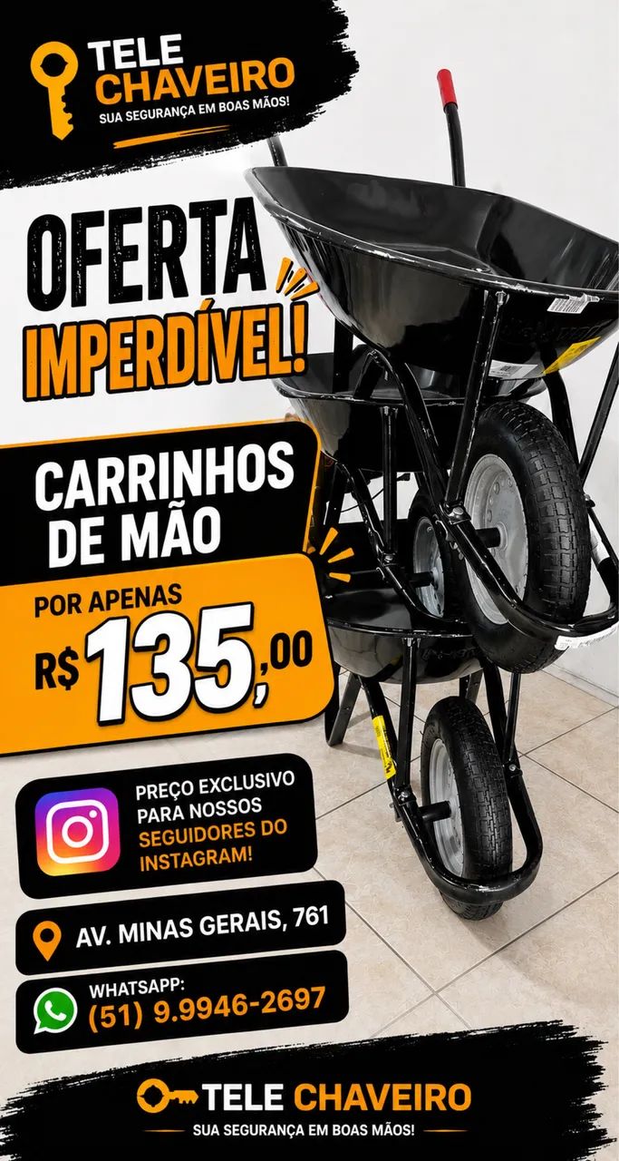Carrinhos de mao