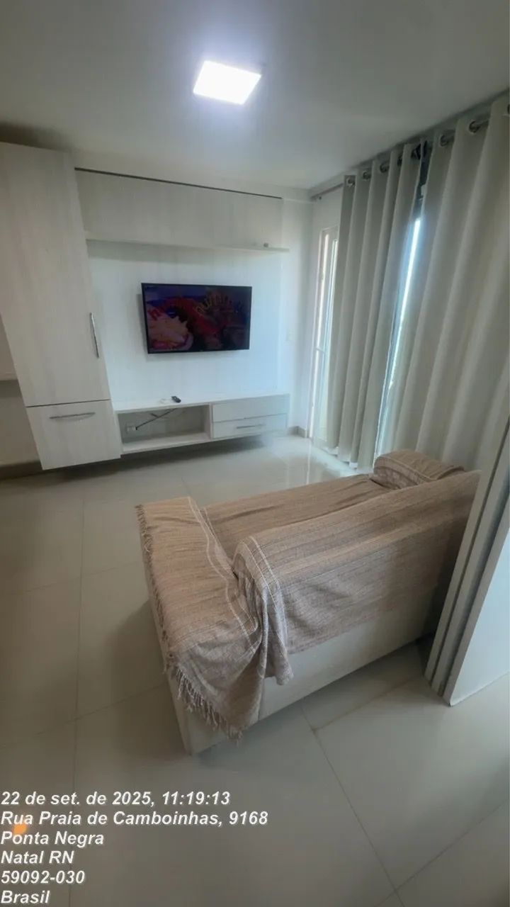 Lindo Apartamento de 1 Quarto com Varanda - Foto 4
