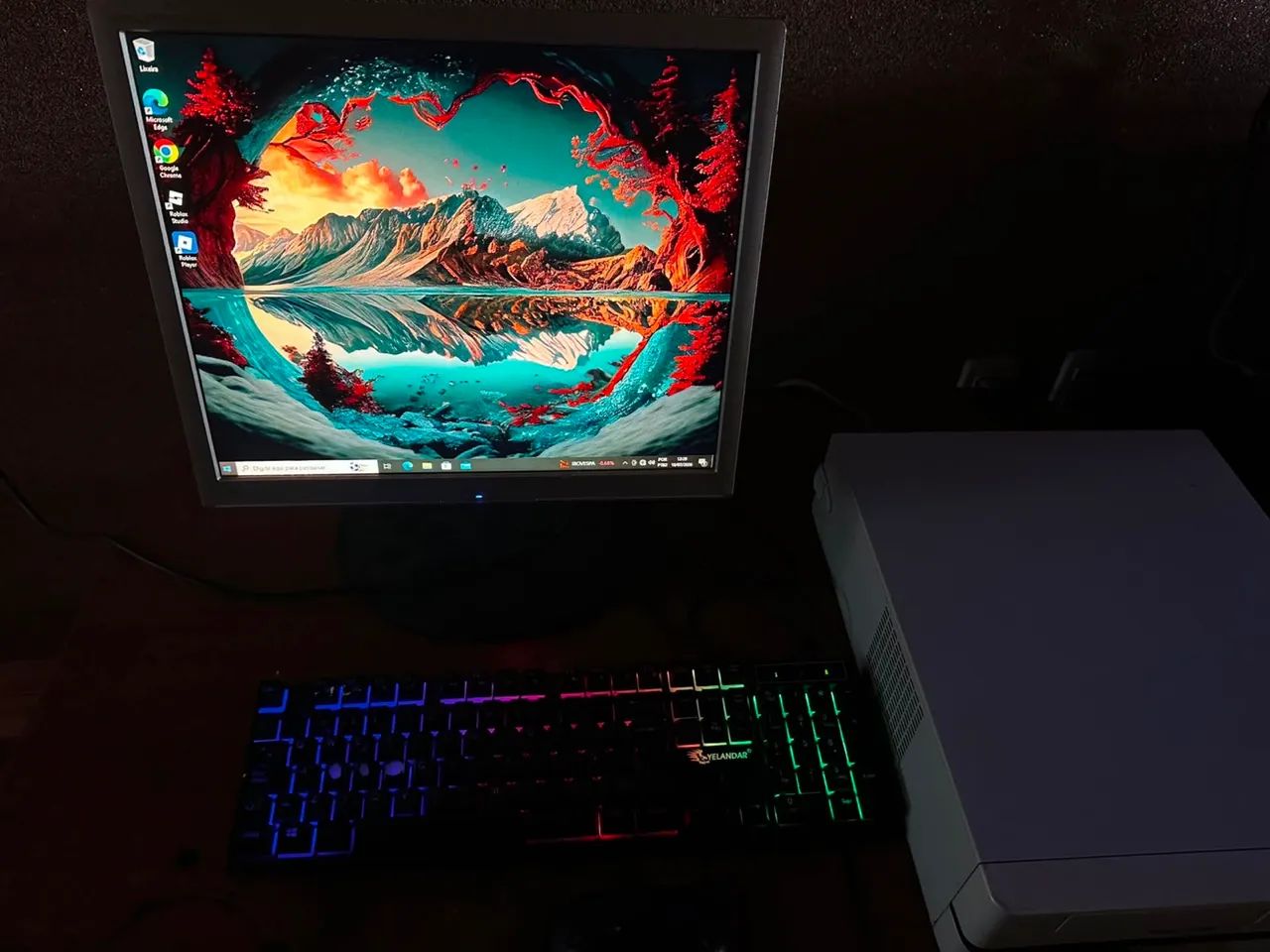 Pc de escritorio pra estudos e trabalho ( roda jogos leves) 