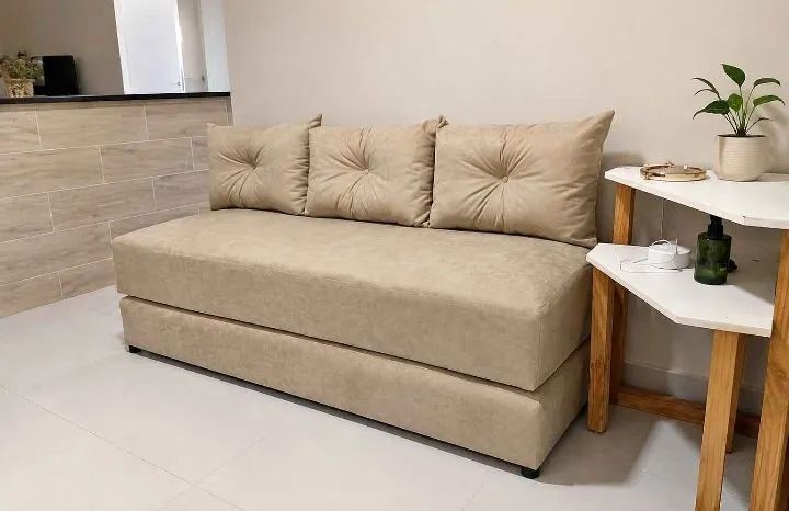SOFÁ CAMA BEGE