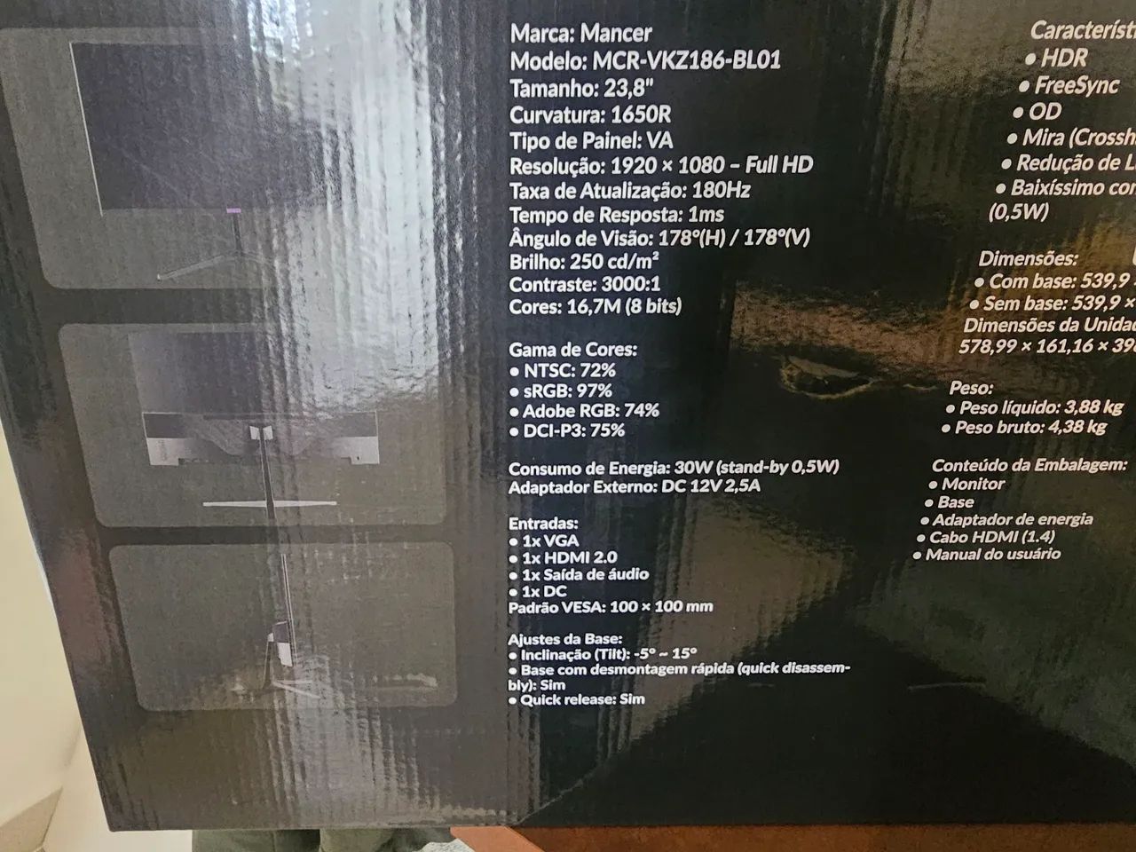 MONITOR 180HZ - Foto 5