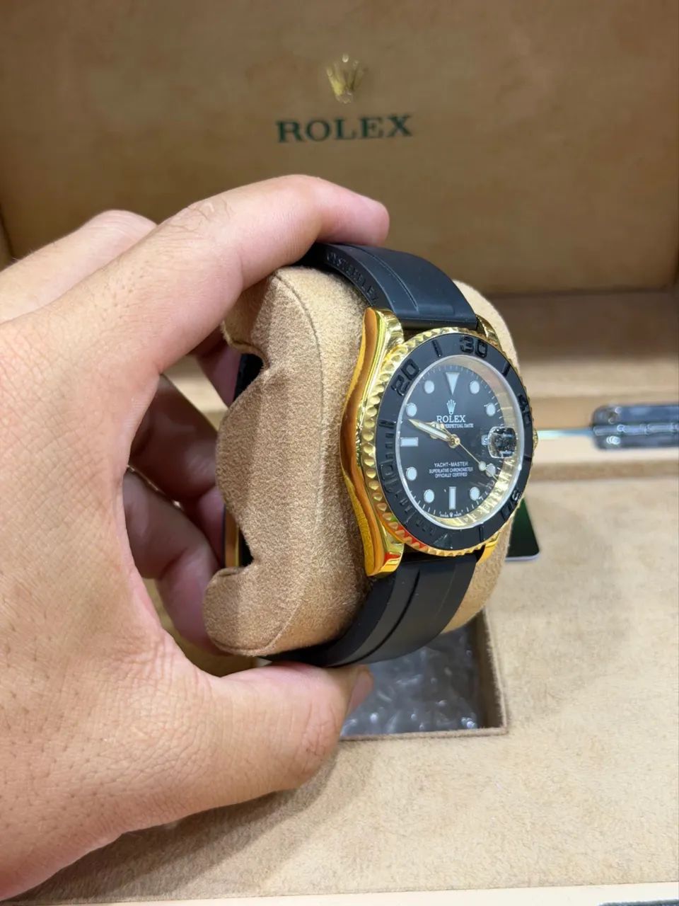 Relógio rolex yatch master  - Foto 3
