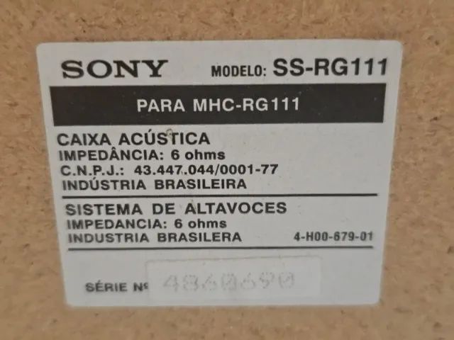 caixas de som sony - Foto 3