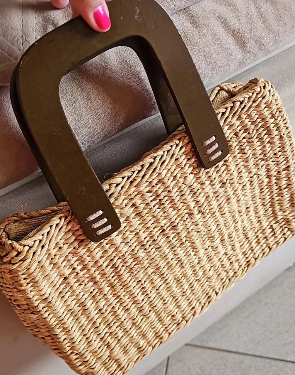 Linda Bolsa de palha!!