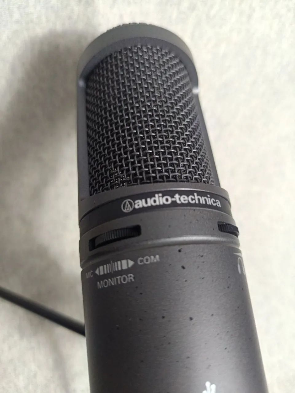 microfone Audio-Technica AT2020 usb - Microfones e Gravadores