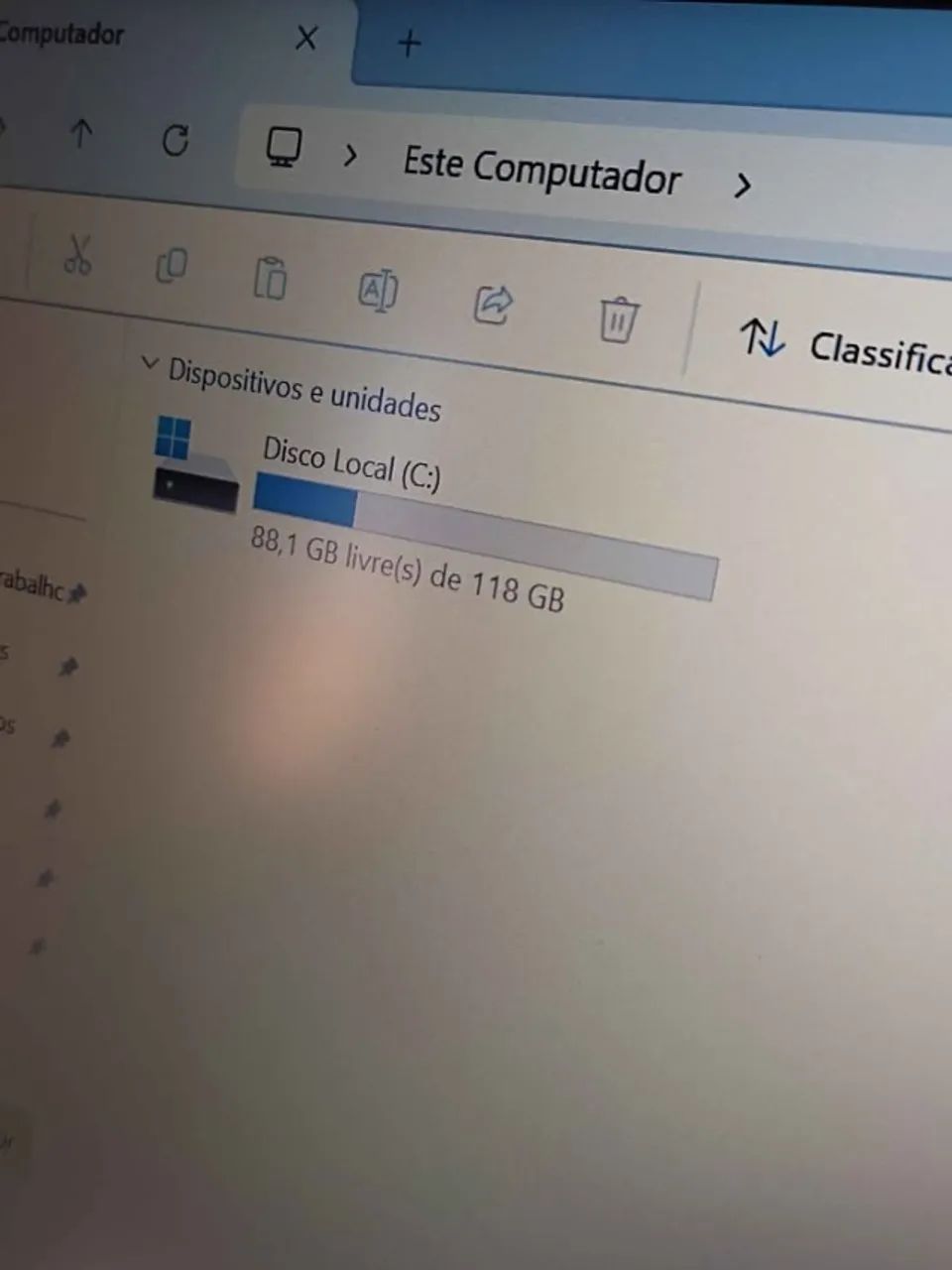 Notebook Lenovo, i3 6006u, 4gb DDR4, SSD 120gb, 14 polegadas, Win 11 (Muito conservado) - Foto 5