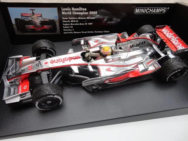 Minichamps mp4/23 Hamilton Brasil + Mp4/5b Senna FAENZ - Foto 5