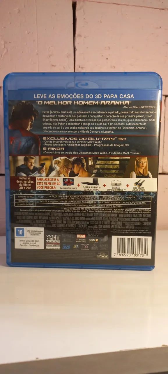 Filme Blu-ray 3D - O Espetacular Homem-Aranha - Foto 2