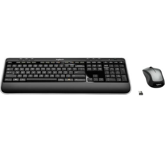Teclado E Mouse Multimidia Logitech Laser Wireless Mk520 - Foto 2