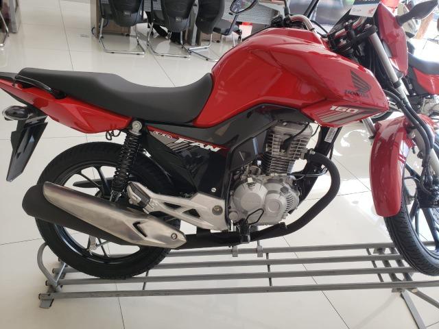 Honda fan 160 entrada 1000 reias leia