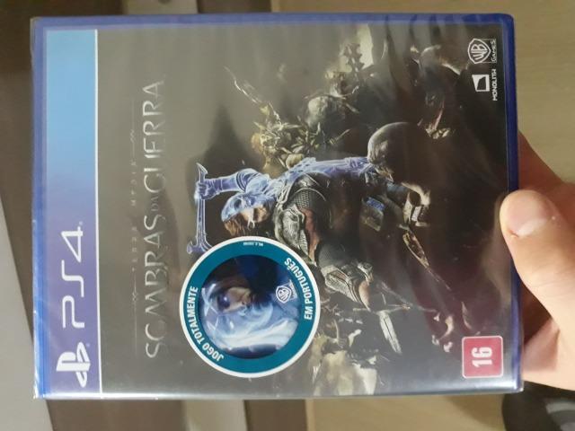 Jogo Ps4 *Lacrado* Terra Média Sombras da Guerra