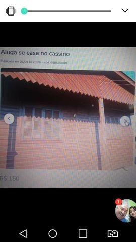Aluga se Casa no Cassino 150 diaria