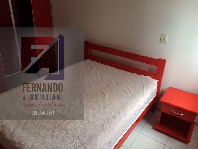 Quarto e sala, mobiliado, Nascente, Varanda, Ponta Verde, excelente localização - Foto 12