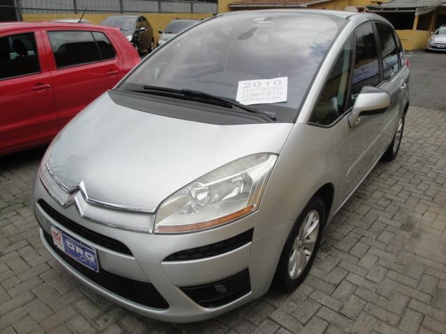 Citroen C4 Picasso 2010 2.0 Automático Couro Paddle Shift Abs 6 Air Bags Ar Cond Digital