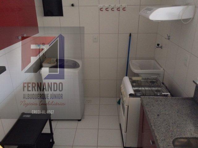 Quarto e sala, mobiliado, Nascente, Varanda, Ponta Verde, excelente localização - Foto 7