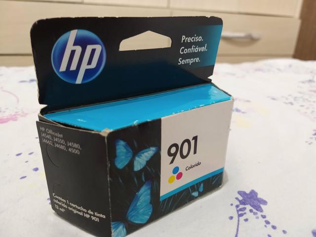 Cartucho impressora HP, modelo 901