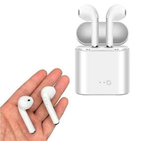 Fone De Ouvido Bluetooth Sem Fio I7s Tws Plus Celular Phone - Foto 3