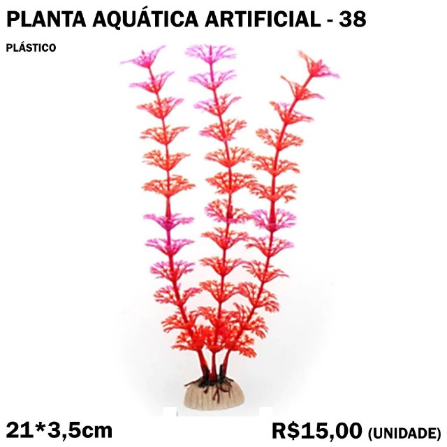 Planta 38 Aquática Artificial