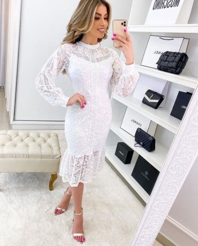 VESTIDO BRANCO (NOIVA CIVIL)