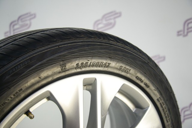 Rodas Mercedes E-350 Original Prata 5x112 - 17x8 Offset 48 (Com Pneus) - Foto 3