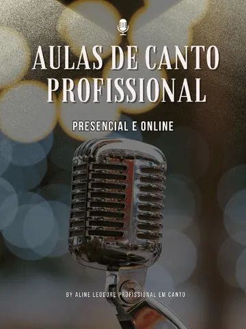 Aula de canto Iniciantes 