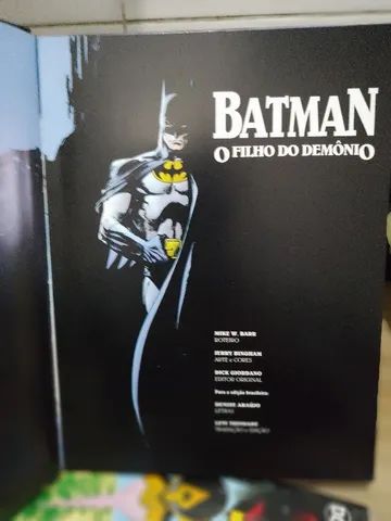 Hq Batman O Filho Do Demonio - Capa Dura