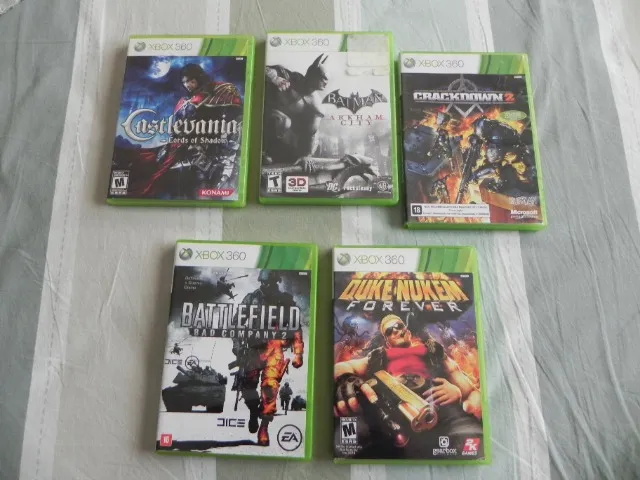 40 por 4 jogos de xbox 360 desbloqueado 1 game original quero 100 ótimo  estado - Jogos de Vídeo Game - Dom Avelar, Petrolina 1262812404