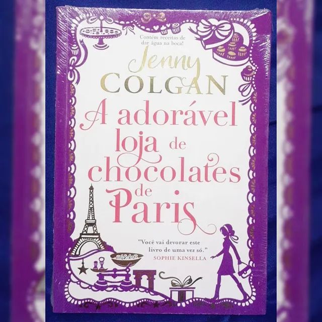 Livro A Adorável Loja de Chocolates de Paris