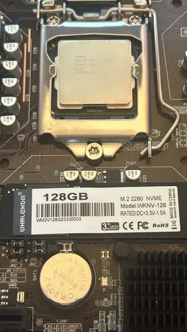 Oportunidade! CPU nova na caixa i5 2400 4gb ssd 128gb - Foto 3
